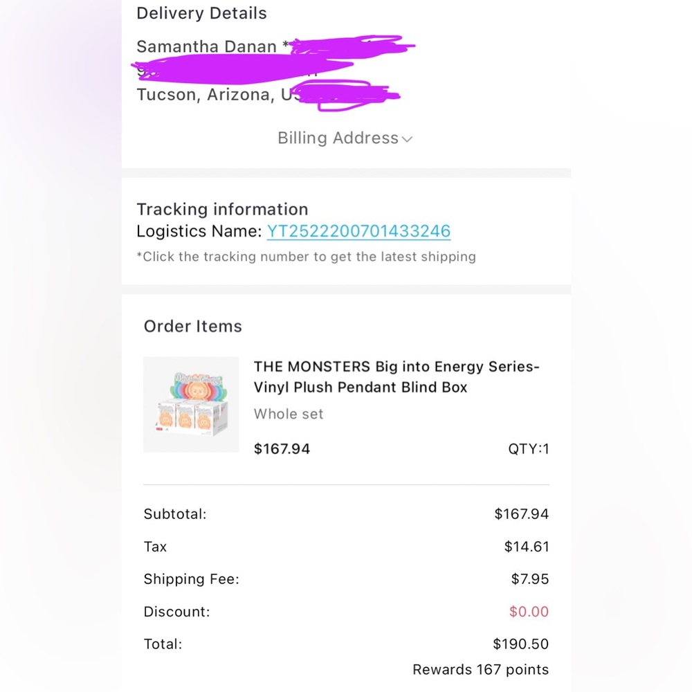 POP MART Labubu Big Into Energy Vinyl Plush Pendant Love - Picture 9 of 9